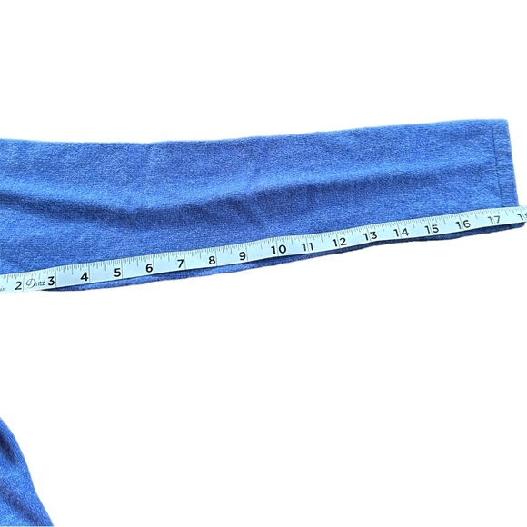 Madison Studio Cashmere Womens Small Blue 100% Cashmere Crew Neck Sweater - Picture 4 of 5